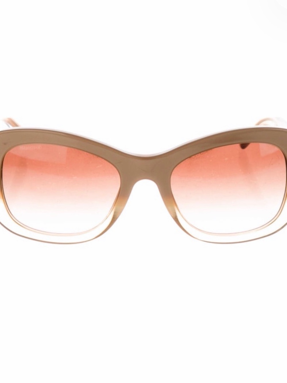 CELINE Women's Oversized Gradient Sunglasses - Tan